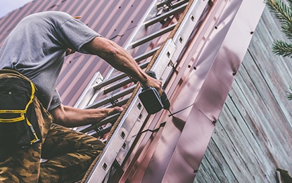 signs of damage for metal roofs